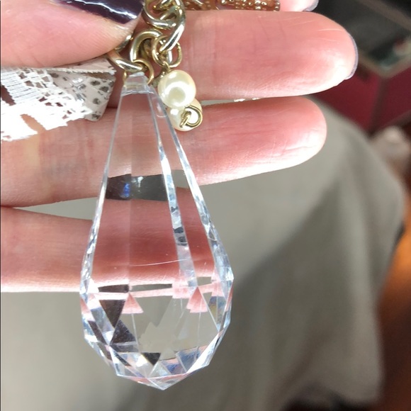 Vintage bracelet with little champ around crystal - Picture 4 of 8